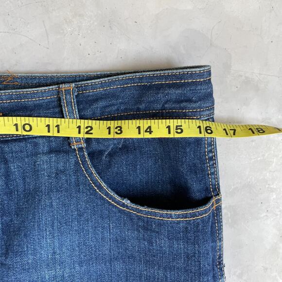 Vintage 80s Jordache Horse Logo Jeans High Waist sz 34 L Straight Leg Hong Kong - Picture 8 of 11